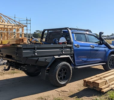 Image of Pioneer Steel Tray for Dual Cab Ute 1850 x 1850