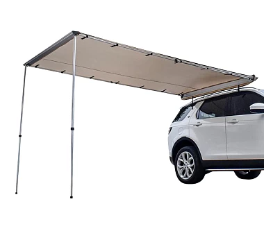 Image of Awning 2.5x3m 280GSM Side Sunshade Camping Car Side Pullout Tent Camper 4X4 4WD
