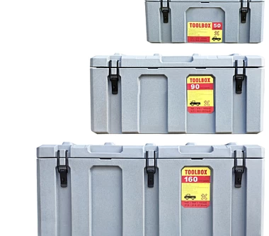 Image of 50+90+160 LPoly Tool Box Storage Grey
