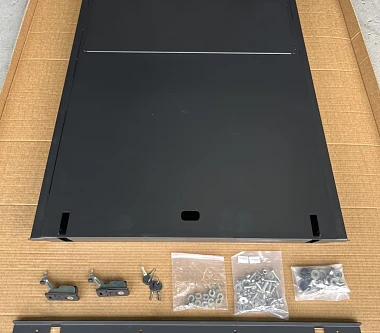 Image of Pioneer Tray Underbody Trundle Drawer Aluminium Lockable 1225x775x75mm