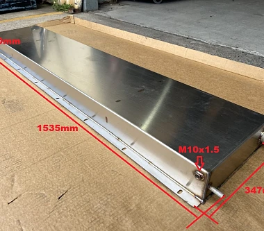 Image of Pioneer Tray Headboard Tank 40L for Diesel Petrol Water