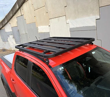 Image of Aluminium Roof Rack Platform Carrier & Backbones for Ranger Next Gen 2022+ PY model 150cm Length