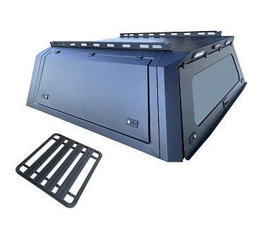 Image of Roof Rack + Aluminium Canopy for Toyota Hilux N80 2015 + (will not fit the 2019 post facelift SR model)