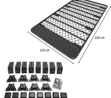 Image of Alloy Flat Rack Gutter Mount