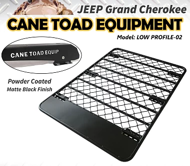 Image of Roof Rack Fits JEEP Grand Cherokee 02/11 on Aluminium Alloy Flat Low Profile Hydronalium