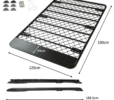 Image of Roof Rack for TOYOTA Prado 120 (190x125cm)