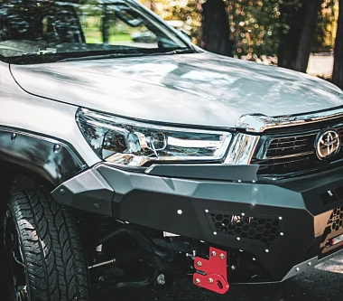 Image of Toyota Hilux N80 2020-2023 Revolution Bullbar | ADR Airbag | Matte Black