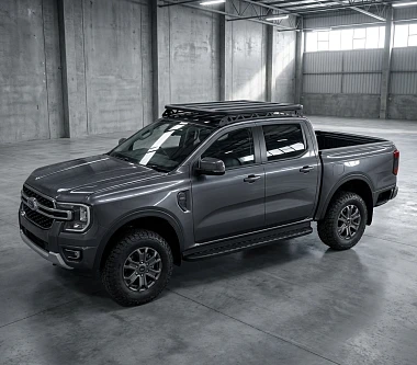 Image of Aluminium Roof Rack Platform Carrier & Backbones for Ranger Next Gen 2022+ PY model