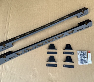 Image of Roof Backbone Mounting Rails kit For Toyota Hilux N70 2005-2015 Dual Cab