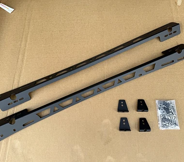 Image of Roof Backbone Mounting Rails kit For Mitsubishi Triton MQ/MR 2015-2024 Dual Cab