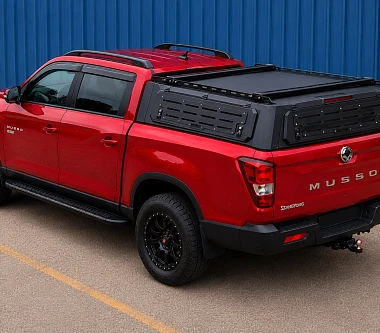 Image of Low Profile Steel Canopy for MUSSO LWB 2018+ XLV Long Tub