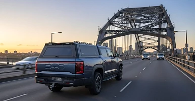 Image of Steel Canopy for BYD Shark 6 + Roof Platform
