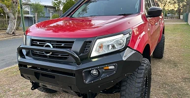 Image of Warrior Bullbar Gen1 for Navara NP300 2015-2019 Pre Face Lift Model