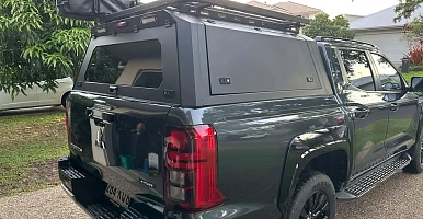 Image of Gen 2 Steel Canopy for Mitsubishi Triton MV 2024 + Roof Rack