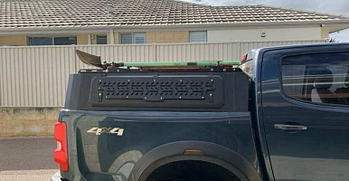 Image of Low Profile Steel Canopy for Isuzu/Mazda/Holden