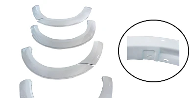Image of Fender Flares Kit fit Ford Ranger PX2 MK2 2015-2018 White Smooth OEM Design guard