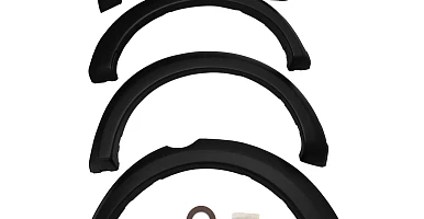 Image of Fender Flares OEM Deisgn Matte Black fits Triton MQ 2015-2018 4WD Wheel Arche 4pcs
