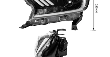 Image of Pair Projector LED Headlamp