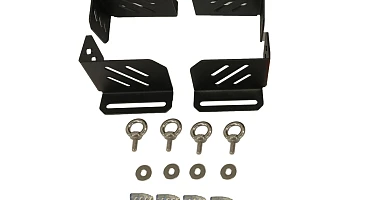 Image of Roof Platform Jerry Can Holder Multi Fit Tank Tool box fit Rhino Rack and other with Channel Mount