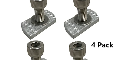 Image of Channel Nut Bolt 4 Set 18x35mm M8 Fit Rhino Rack Platform Roof Rack Fastener T & C Roof Channel Rack