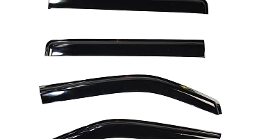 Image of Premium Weather Shield Window Visor Weathershields for Nissan Navara D40 06-15