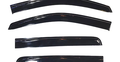 Image of Weathershields Weather shields slim Window Visors for Nissan Navara NP300 15-20