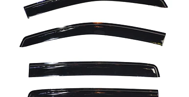 Image of Weather Shield Window Visor Slim for Ford Ranger PX MK1 MK2 MK3 12-20 Dual Cab