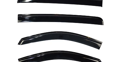 Image of Weather Shield Window Visors weathershield for Mitsubishi Triton MN ML 2005-2014
