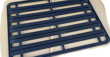 Image of 190x142cm Alloy Flat Roof Rack Platform Aluminium with Hardware for Canopy Mounting