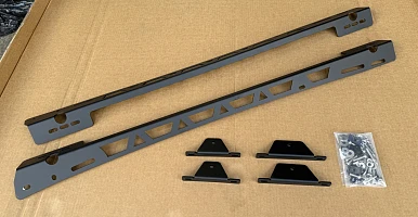Image of Roof Backbone Mounting Rails kit For Isuzu D-Max 2012-Current Dual Cab