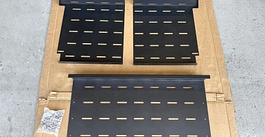 Image of Low Profile Steel Canopy Internal Front Shelving Molle Panel