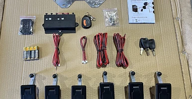 Image of Remote Control Central Locking Kit for Trade Cap Steel/Aluminium Canopy Gen2  and R-Cap Model Only (Set of 6)
