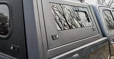 Image of Steel Side Door with Sliding Window (Driver-side exchange Only)