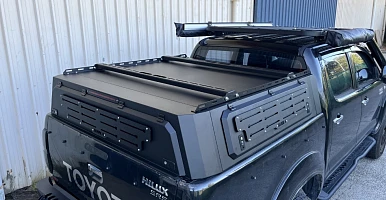 Image of Low Profile Steel Canopy for Toyota Hilux SR5