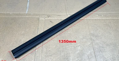 Image of Heavy Duty Alloy 135x9.5cm Cross Bar with Bolts set Compatible with Canopy Gen1 and 2 Roof Rails