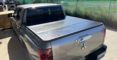 Image of Tri-Fold Hard Tonneau Cover for Mitsubishi Triton MV Dual Cab 2024+