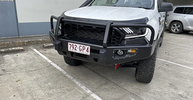 Image of Overland Bullbar for Ford Ranger  PX1 PX2 PX3 2012-2021