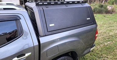 Image of Powder Coated Aluminium Canopy for LDV T60/T60 MAX 2017+ Standard Tub only