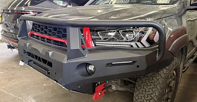 Image of Gen2 Overland Bullbar for TOYOTA HILUX N80 Pre Facelift Model 2015-2019