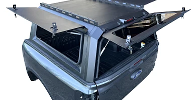 Image of Gen1 Steel Canopy for Nissan Navara NP300 D23 2015 - 2025 Dual Cab