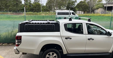 Image of Low Profile Steel Canopy for Mitsubishi Triton MR MQ 2015-2024