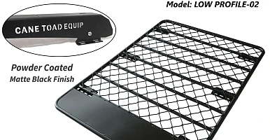 Image of Roof Rack Fits JEEP Grand Cherokee 02/11 on Aluminium Alloy Flat Low Profile Hydronalium