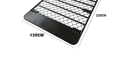 Image of Roof Rack Fits Nissan Patrol Y62 Aluminium Alloy Flat Low Profile Platform Hydronalium