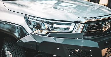 Image of Toyota Hilux N80 2020-2023 Revolution Bullbar | ADR Airbag | Matte Black