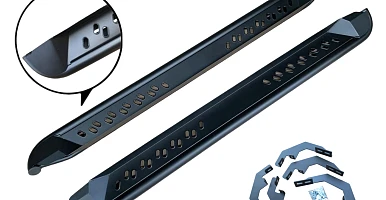 Image of Side Steps fit Isuzu D-max Space Cab Only