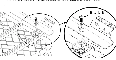Image of Roof Rack Basket for Toyota Land Cruiser 200 Series