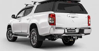 Image of Roof Rack + Aluminium Canopy for Mitsubishi Triton