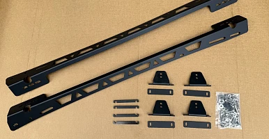 Image of Roof Backbone Mounting Rails kit For Toyota Hilux N80 2015-Current Dual Cab