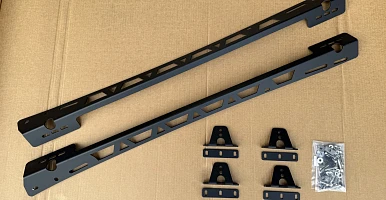 Image of Roof Backbone Mounting Rails kit For Volkswagen Amarok 2010-2022 Dual Cab