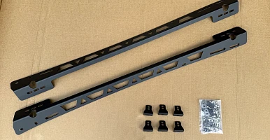 Image of Roof Backbone Mounting Rails kit For Mitsubishi Triton MV 2024-On Dual Cab